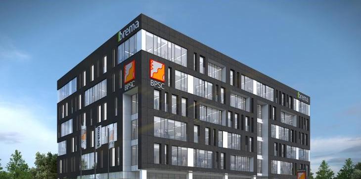 Katowice: budowa biurowca trwała rok. Żródło: Eiffage Polska Budownictwo